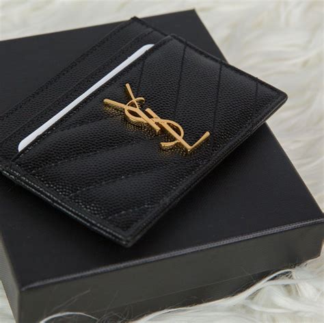 ysl card holder rose|ysl card holder for men.